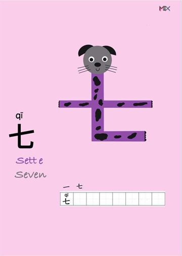 MIX card 七 qī